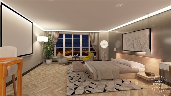 簡約風臥室